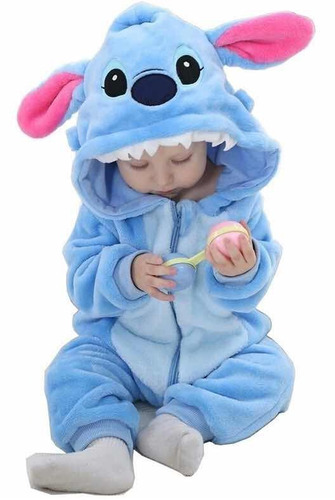 Mameluco Bebé Stitch Pijama