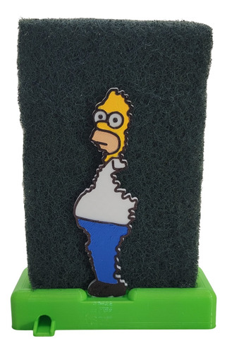 Homero Simpson Portaesponja 3d