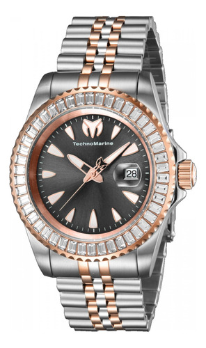 Reloj Technomarine Tm-222065 Rose Gold, Steel Hombre