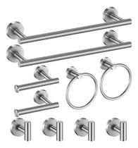 Comprar Juego De Accesorios De Baño 10 Piezas Con Barra De Toalla