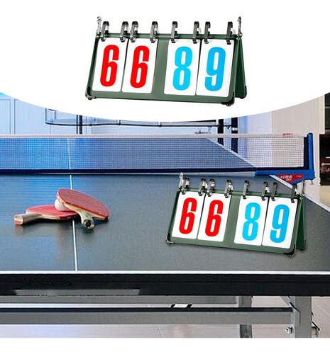 Marcador De Mesa Marcador Deportivo Portátil De 4 Dígitos