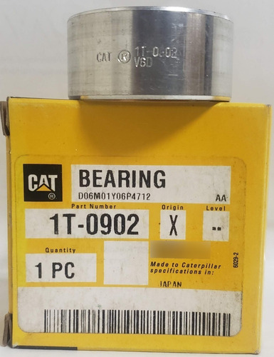 Sleeve Bearing Bushing Caterpillar 1t-0902 1t0902