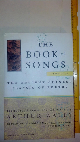 Libro: The Book Of Songs: The Ancient Chinese Classic Of