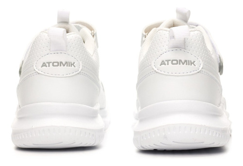Zapatilla Colegial Deportiva Blanca Ohio Atomik