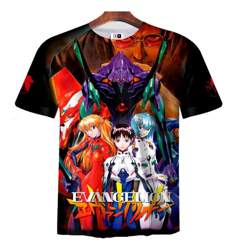 Remera Zt-0500- Evangelion 1 (neon Genesis Evangelion)