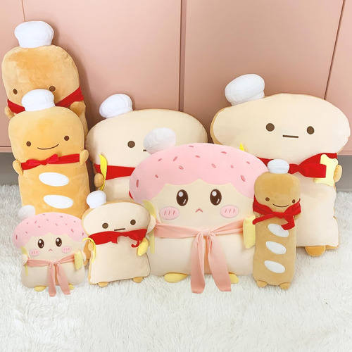 Arelux 17.7in Funny Toast Bread Pillow,almohada En Forma ...