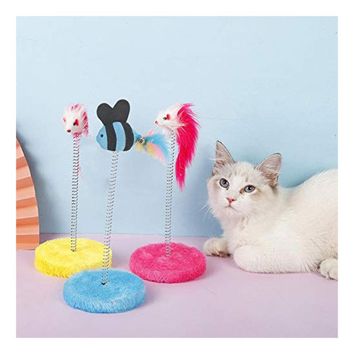 Wuzaiyehong Rascador Para Gatos, Juguete Interactivo, Captur
