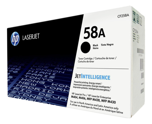 Toner Hp 58a (cf258a) Negro