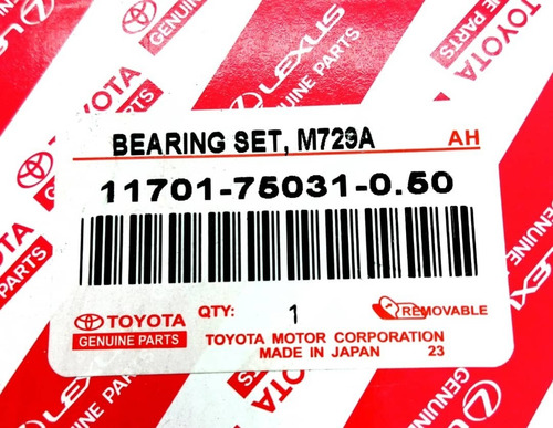 Conchas De Bancada 0.20 Toyota Hilux 2.7 / Meru / Hiace