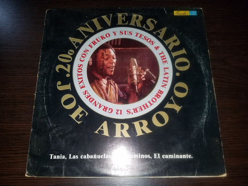 Lp Vinilo Disco Acetato Joe Arroyo 20 Aniversario Salsa