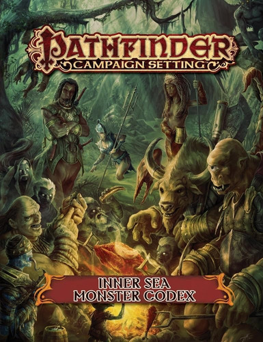Libro: Pathfinder Setting: Inner Sea Monster Codex Adventure