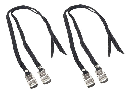 2 X 4x Correas De Pedal De Bicicleta, Correas De Pedal De
