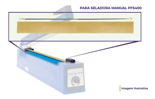 Kit Manutenção Para Seladora Manual Pfs400