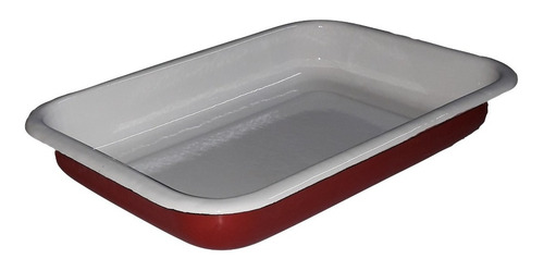 Imagen 1 de 3 de 2 Asaderas Enlozada 36x24.5cm Antiadherente Condor