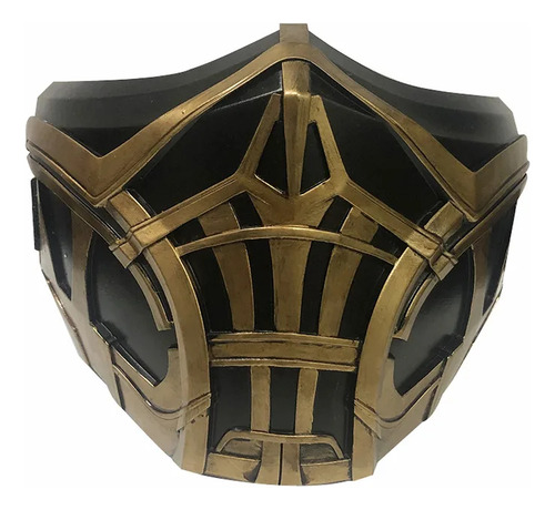 Máscara Scorpion Props De Mortal Sub-zero Para Cosplay Kombat Resin