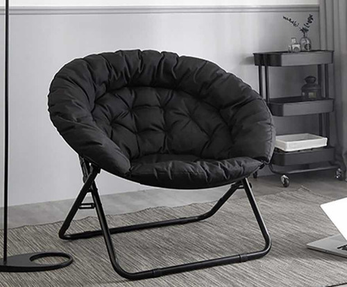 Silla Plegable De Tela Urban Lounge Negra