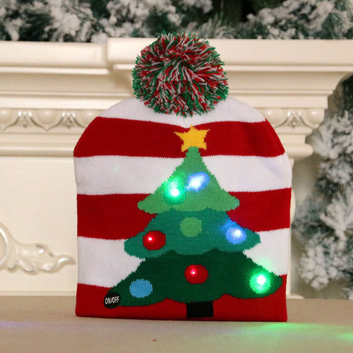 Gorro De Papá Noel Brillante Como Regalo De Navidad
