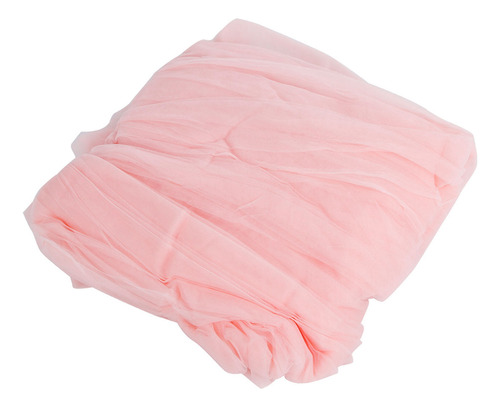 Cama Infantil De Malla Para El Hogar Con Mosquitera Rosa, Co