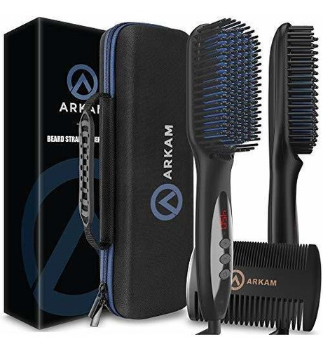 Peines Para Barba Y Bigot Arkam Deluxe Beard Straightener Fo