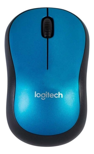 Mouse Inalámbrico Logitech M185 Usb Color Azul