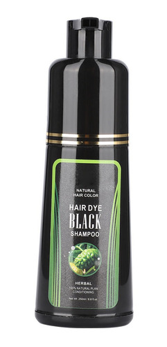 Natural Negro Champú Del Pelo Blanco Depilación Tinte Del Pe