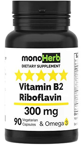 Vitamina B2 400 Mg Riboflavina - Contra La Migraña