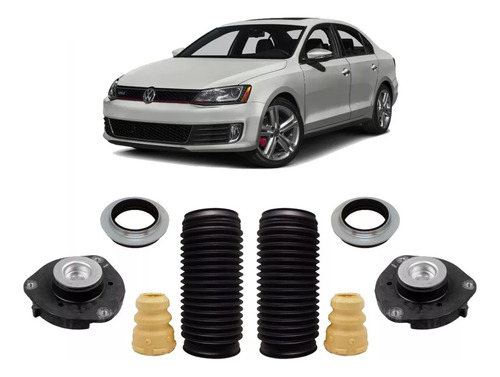 2 Kit Do Amortecedor Dianteiro Volkswagen Jetta 2011 A 2018