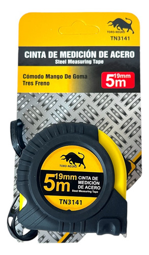 Pack 6 Huinchas Cinta De Medir Flexometro Retráctil 5 Metros