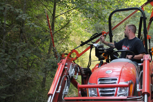 Podadora Brazo Hidraulico Cortadora Barra Tractor Tecnodeliv