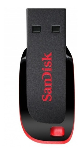  Pen Driver Sandisk Cruzer Blade Cz50 64gb, Usb 2.0