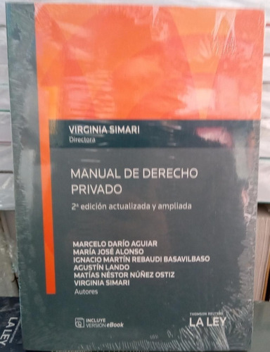 Manual De Derecho Privado / Virginia Simari