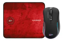 Comprar Kit Gamer Mouse + Mouse Pad 3dfx Maddox 3600 Dpi \u002F 9091