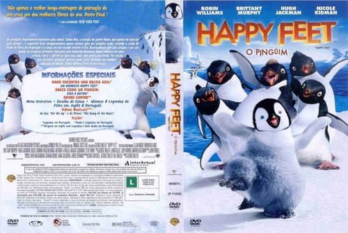 Dvd Happy Feet O Pinguim - Warner