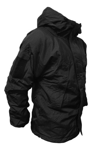 Campera Táctica Impermeable Tipo Goretex Modelo Policial