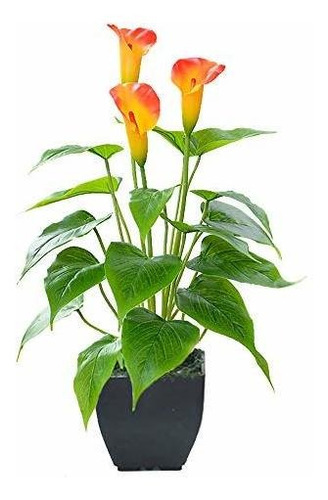 Plantas De Flores Artificiales Calla Lily Faux Pequeña Plant