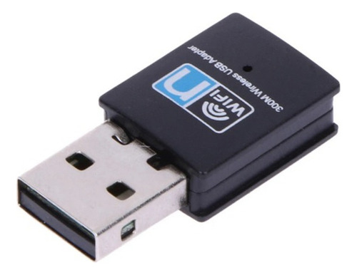 Adaptador Usb Para Internet Inalámbrico Wifi, 300mbps