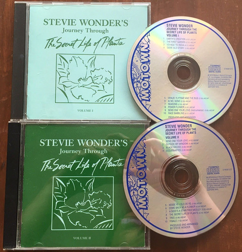 Stevie Wonder Secret Life Of Plants 2 Cd's 1979 Motown Eua