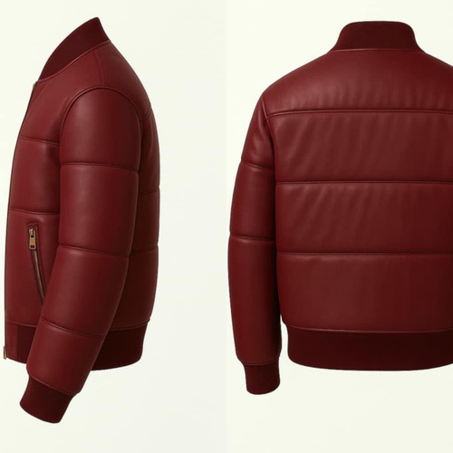 Chaqueta Puffer Overzide Zionix Hombre Vinipiel