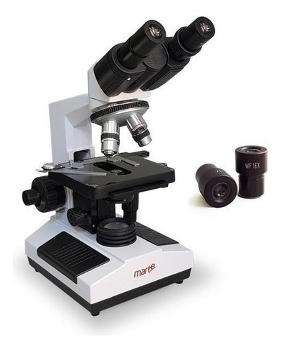 Microscopio Biologico Binocular 1600x Bivolt Marte Mic100