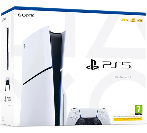 Consola Ps5 Playstation 5 Sony Slim Con Ranura De Disco