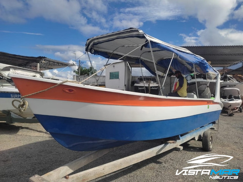 Lancha Táxi Boat Com Yamaha 4t