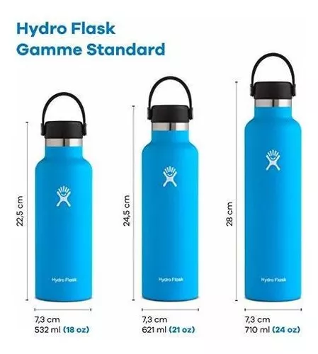 Hydro Flask 24 Oz Stone Standard Mouth Insulated Water Bottle S24SX010