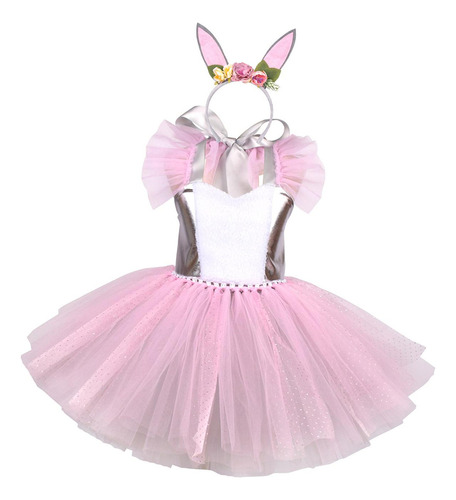 Vestido De Tutú De De Pascua Para Niñas, Vestido De Tutú,