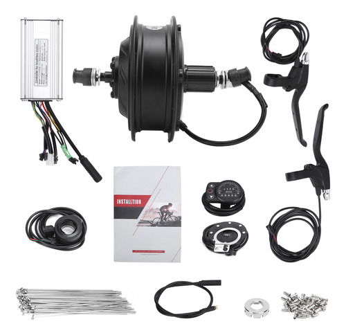 Kit De Motor De Cubo De Rueda Trasera De 24 Pulgadas, 12 G,