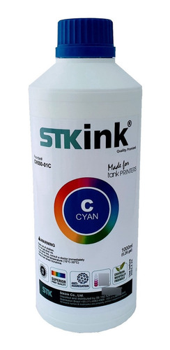 Tinta Stk Dcp T300w T500w T700w T300 Btd60 Bt5001 - 1 Litro