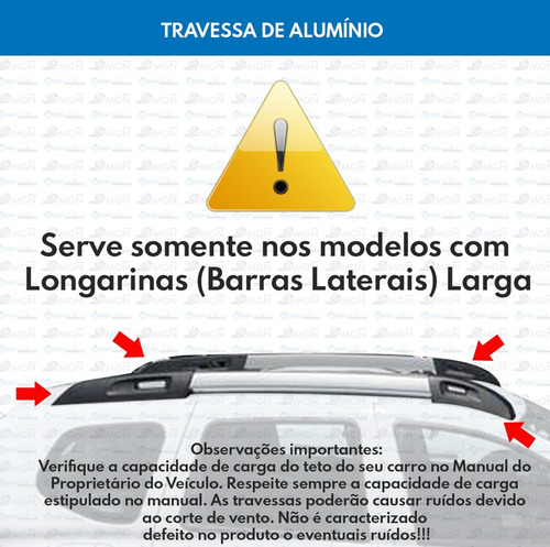 Imagem 3 de 7 de Travessade Teto Renault Nova Duster Oroch Teto Prata