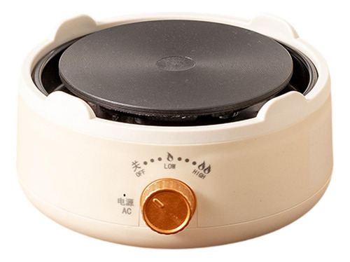 Pequeño Plato Caliente, Estufa Eléctrica Cocina Beige