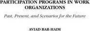 Libro Participation Programs In Work Organizations - Avia...