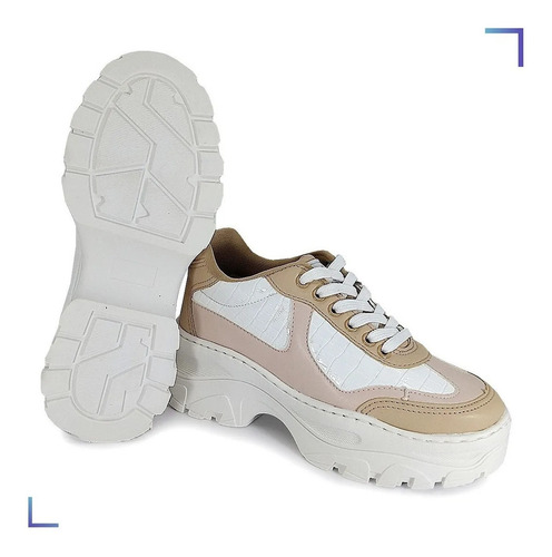 Imagen 3 de 9 de Zapatillas Enzo Astoria Livianas Plataforma Urbanas Moda