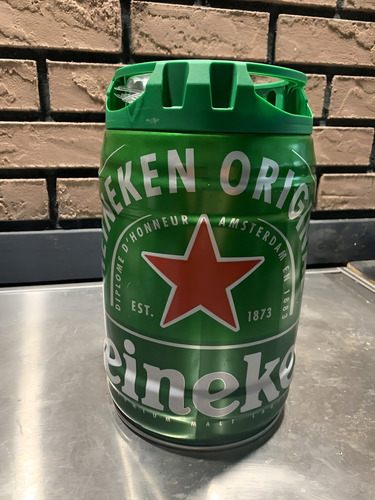 Cerveza Heineken Barril 5 L